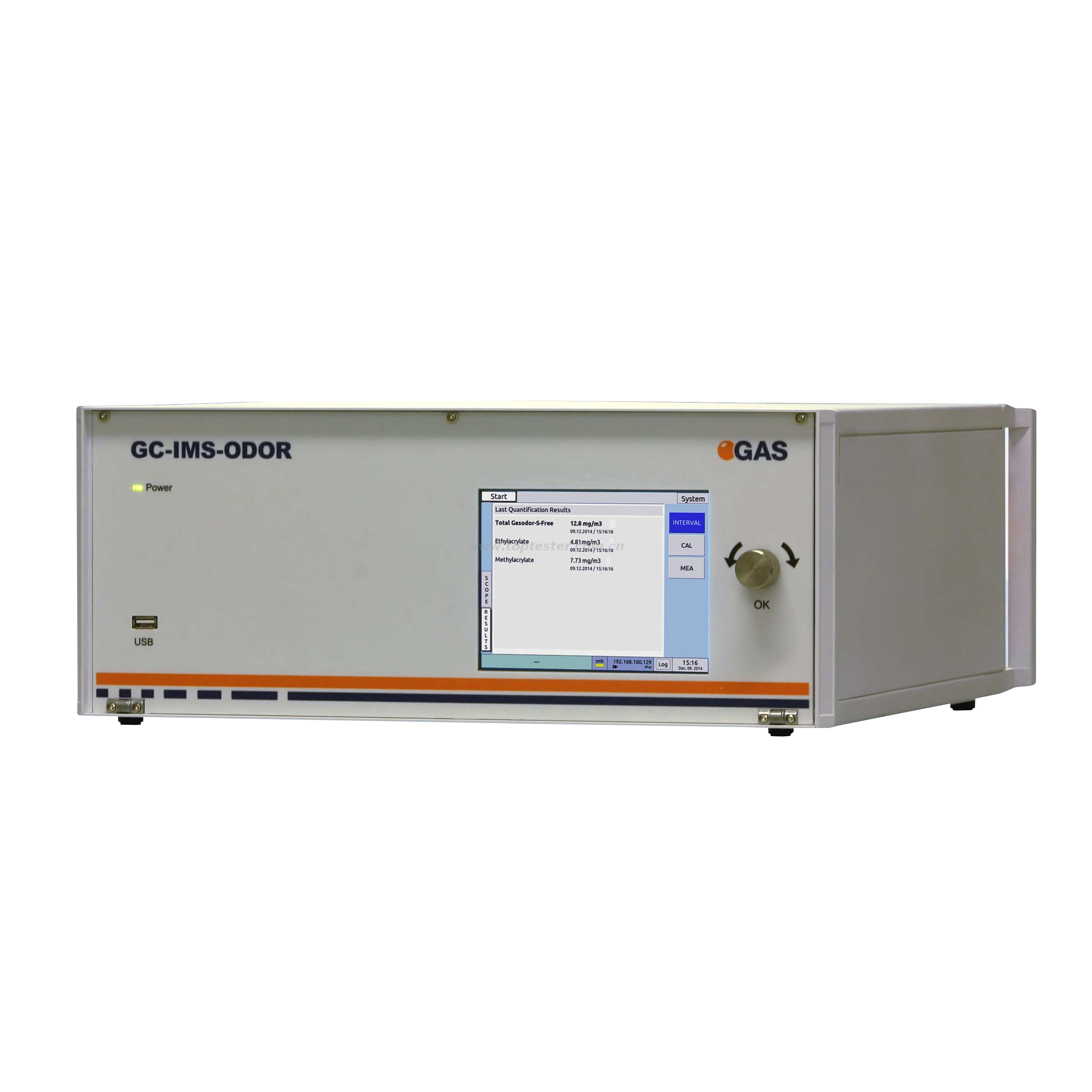 Надежный автоматизированный мониторинг на месте содержания Gasodor® S・Free®, THT и трет-бутилмеркаптана (ТБМ) в природном газе GC-IMS-ODOR