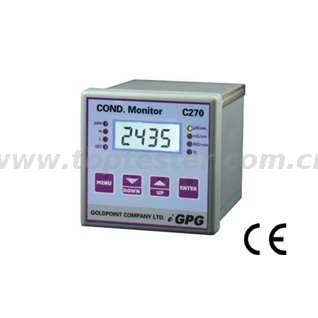 Промышленный онлайн-монитор проводимости/сопротивления/TDS/температуры C270