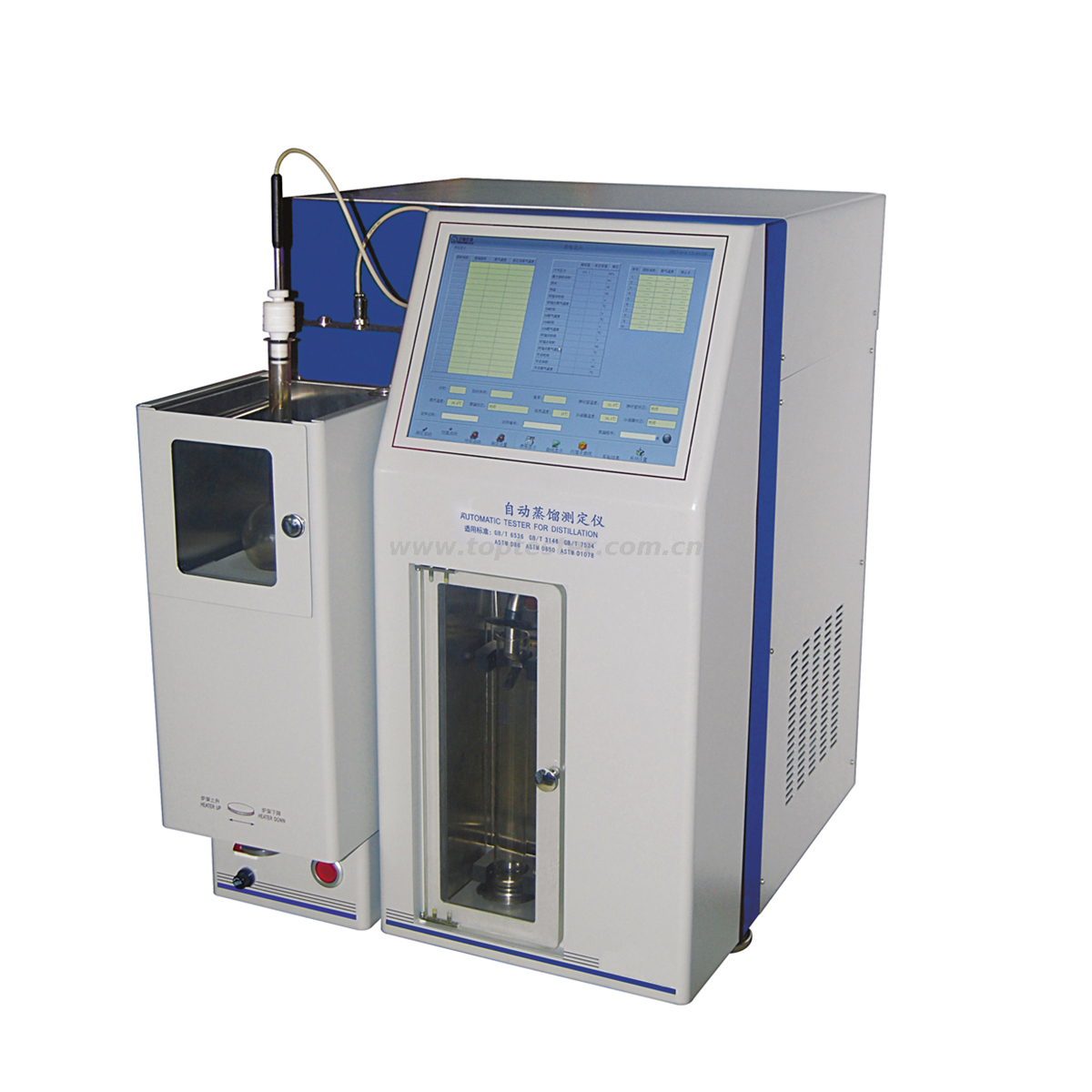 ASTM D86 Автоматический тестер дистилляции, модель DIL-100Z